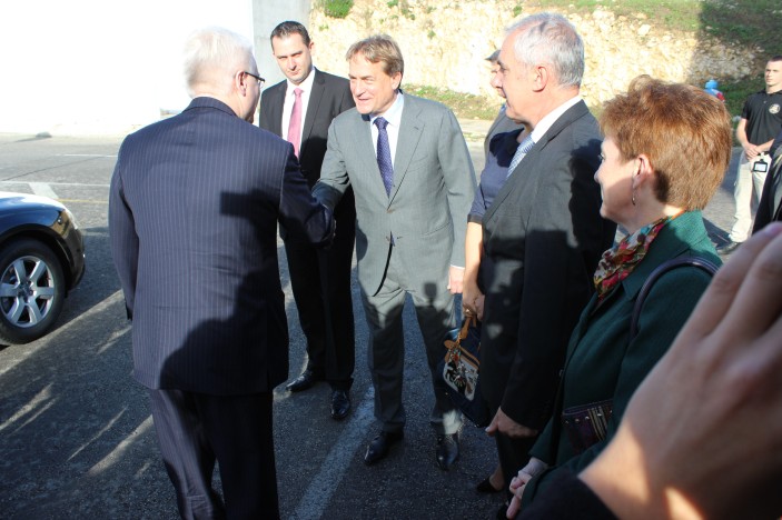 Gradonačelnik Kalmeta dočekao predsjednika Josipovića