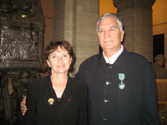 Nikola Bašić, Vitez reda umjetnosti i književnosti