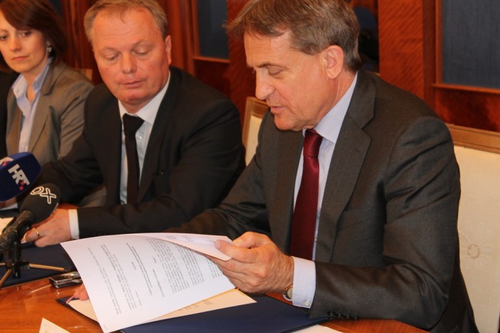 Potpisan Ugovor o međusobnim pravima i obvezama u pogledu izgradnje socijalnih stanova