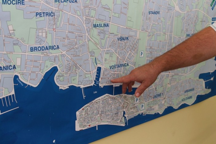 Mapiranje arhitektonskih prepreka u gradu Zadru