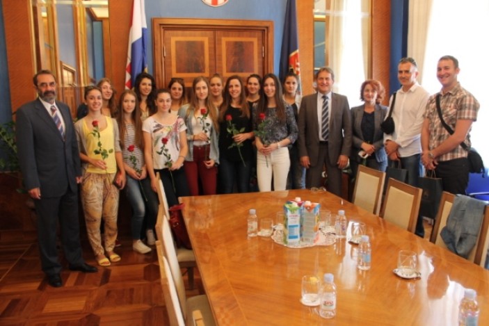 Primanje za zadarske odbojkašice