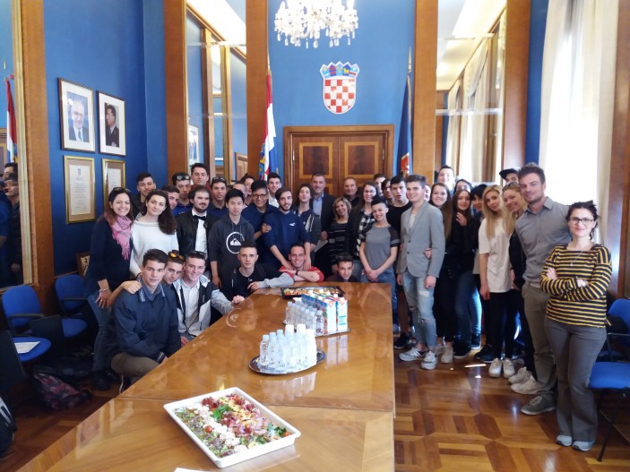 Talijanski srednjoškolci u Zadru