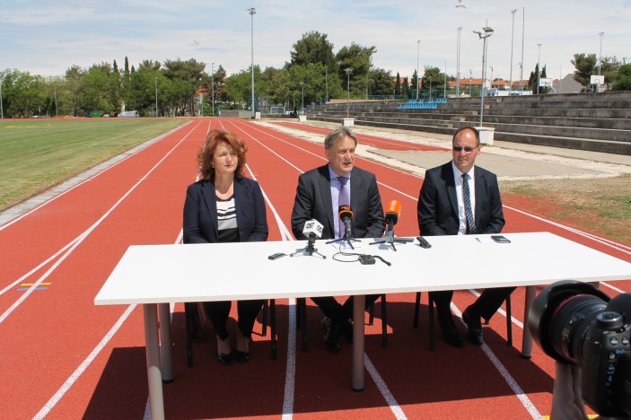 Gradonačelnik Božidar Kalmeta: ovi obnovljeni tereni ogroman su dobitak za zadarski sport