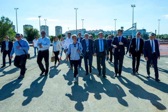 Andrej Plenković obišao sportska borilišta na Višnjiku