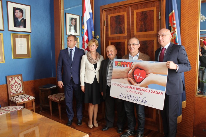 Donacija Općoj bolnici Zadar u vrijednosti 40 tisuća kuna