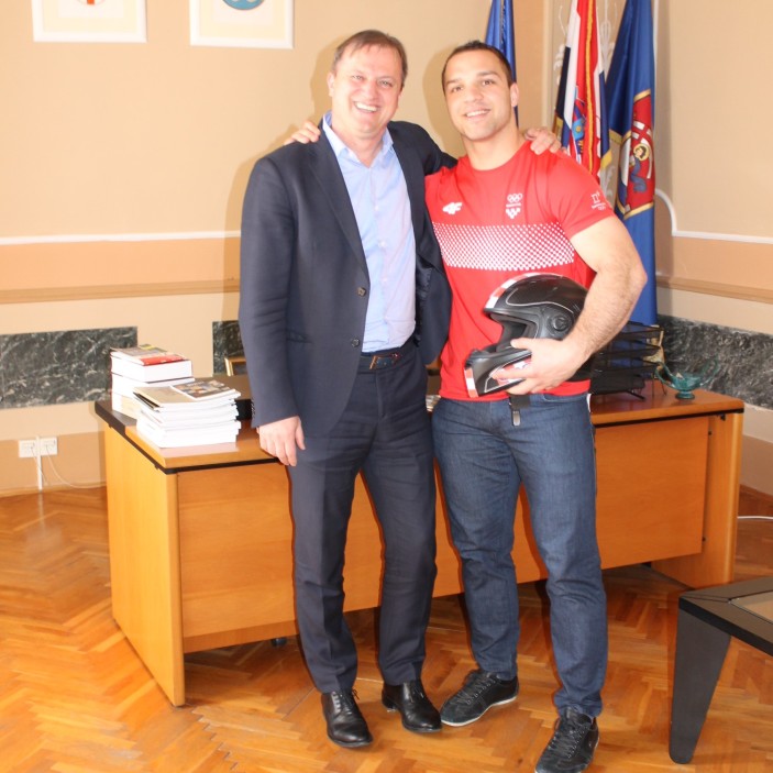 Benedikt Nikpalj kod gradonačelnika