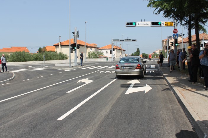 Otvoreno rekonstruirano raskrižje ulica Benka Benkovića i Put Nina