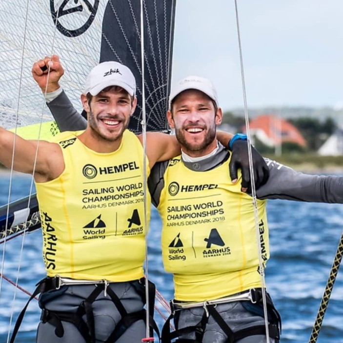 Doček zlatnih jedriličara - Šime i Mihovila Fantele