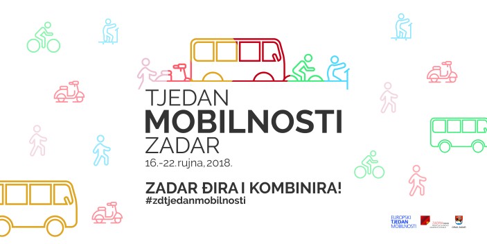 Sljedeći tjedan obilježava se Europski tjedan mobilnosti pod sloganom “ZADAR ĐIRA I KOMBINIRA”