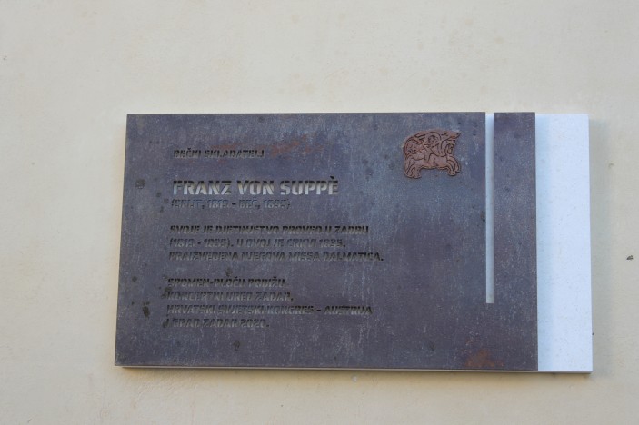 Svečano otkrivanje spomen-ploče Franzu von Suppèu