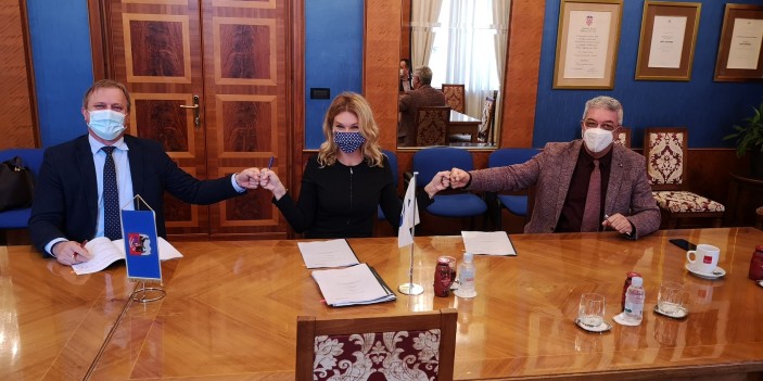 Potpisan ugovor o kreditiranju „Projekta poboljšanja vodno komunalne infrastrukture aglomeracije Zadar – Petrčane“