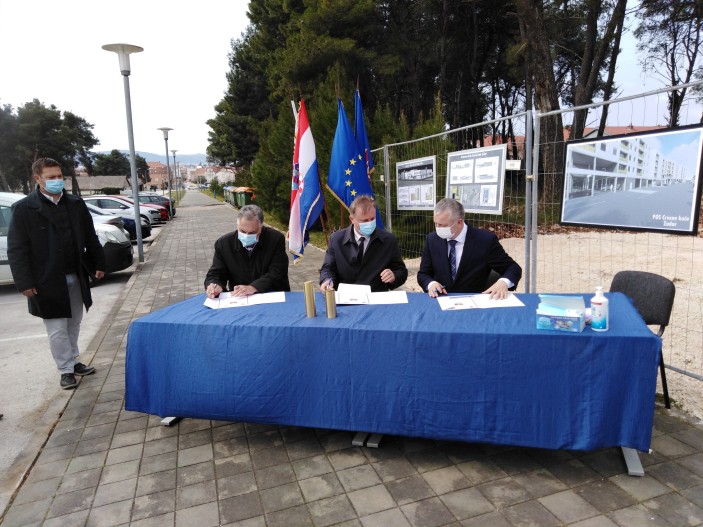 Počinje izgradnja zgrade POS-a na Crvenim kućama