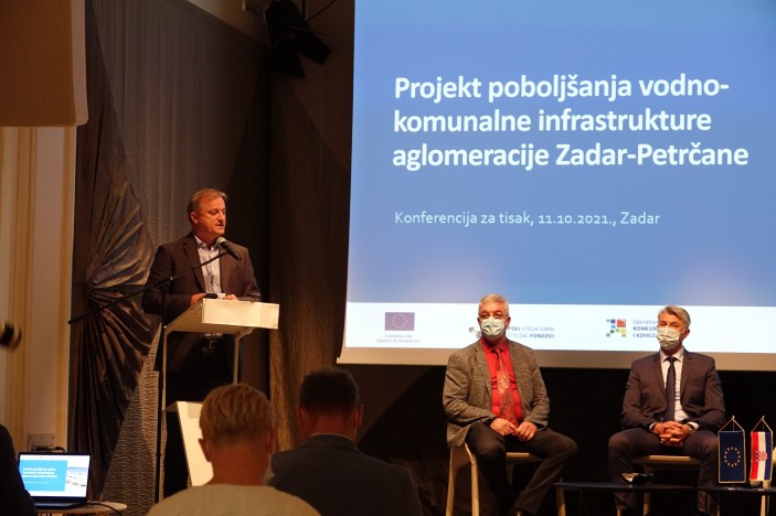 Projekt poboljšanja vodno-komunalne infrastrukture aglomeracije Zadar-Petrčane dobro napreduje
