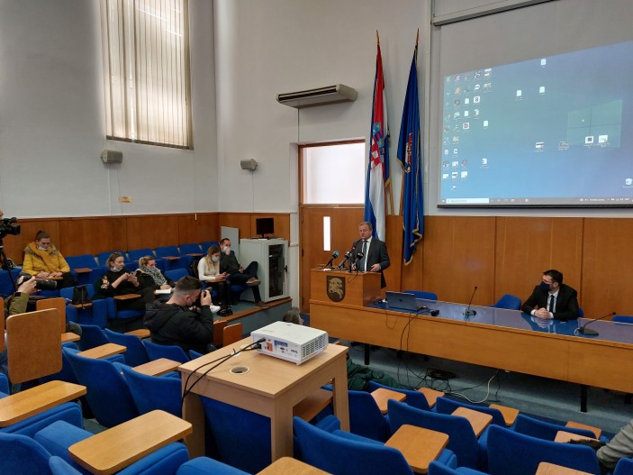 Gradonačelnik Dukić: preraspodjela sredstava za uravnotežen i održiv proračun
