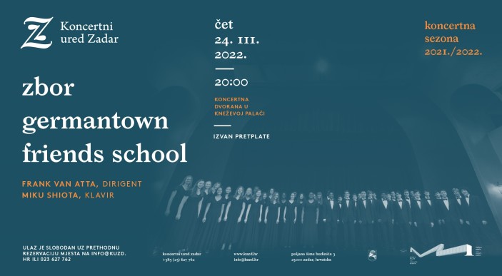 Koncert I Germantown Friends School