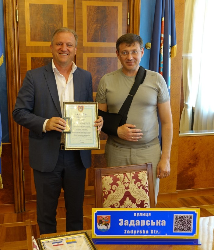 Gradonačelnik Brovaryja u Zadru