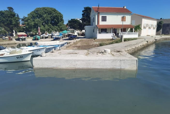 Završeni radovi na sanaciji obalnog zida u luci Olib vrijednosti preko 650.000kn