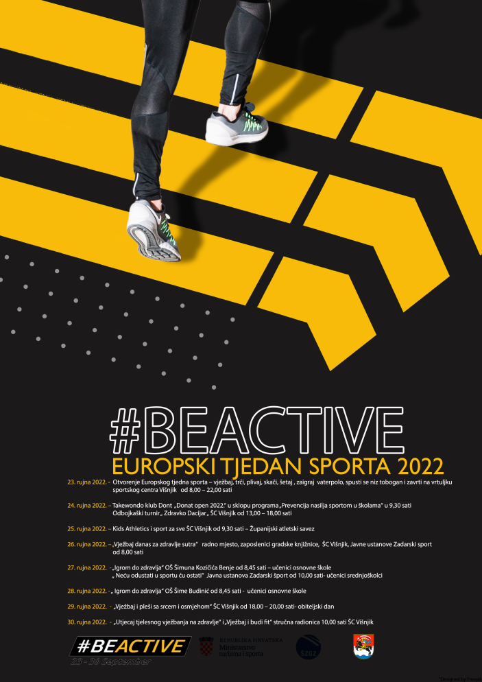 #BeActive I Europski tjedan sporta 2022.