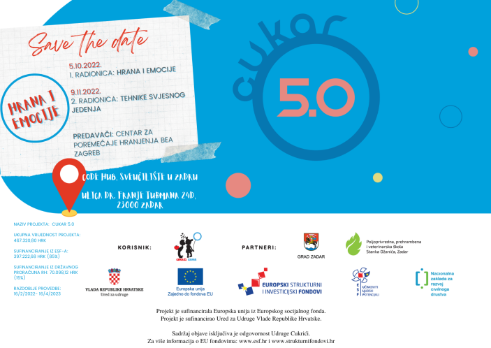 Najava radionica "Hrana i emocije"