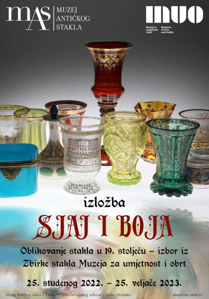 "Sjaj i boja - Oblikovanje stakla u 19. stoljeću" I Otvorenje izložbe